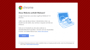 Malware Webseite